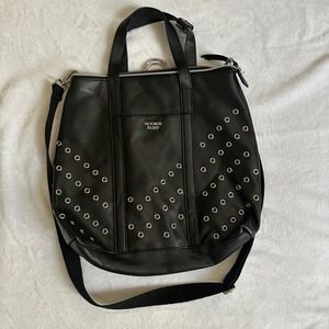 Black Victoria's Secret Black Tote Bag